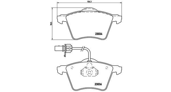 MAGNETI MARELLI Комплект тормозных колодок, дисковый тормоз 363700485052